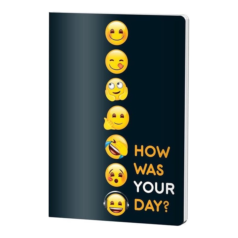 Caiet A4 60 File Dictando Emoji Pigna