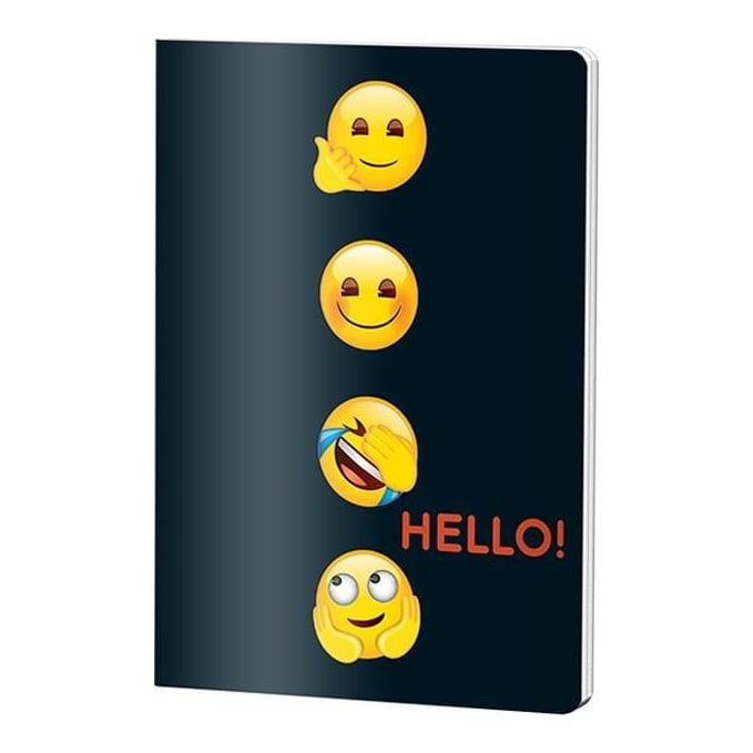 Caiet A5 48 File Dictando Emoji Pigna