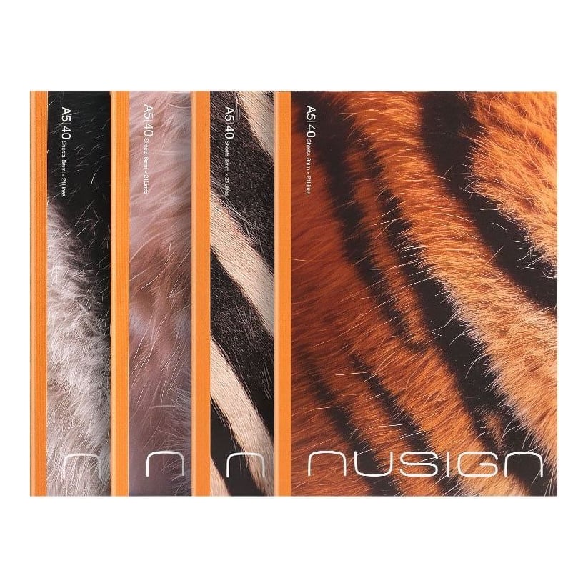 Caiet Birou A5 40 File Dictando Wildlife Nusign Deli