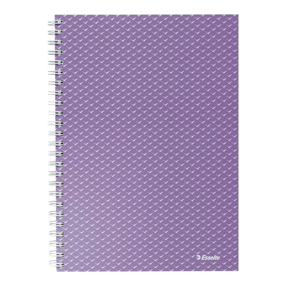 Esselte Caiet Birou Spira A5 80 File Aritmetica Lavanda Coperta Carton Colour'breeze Leitz