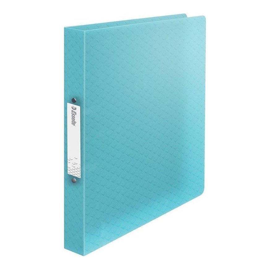 Caiet Mecanic A4 2 Inele 25MM/32MM Coperta Flexibila Albastru Colour'breeze Esselte