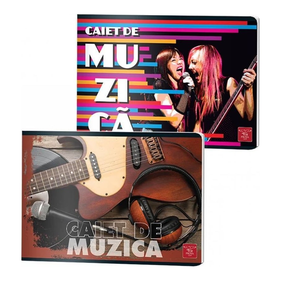Caiet Muzica 24 File Color Pigna