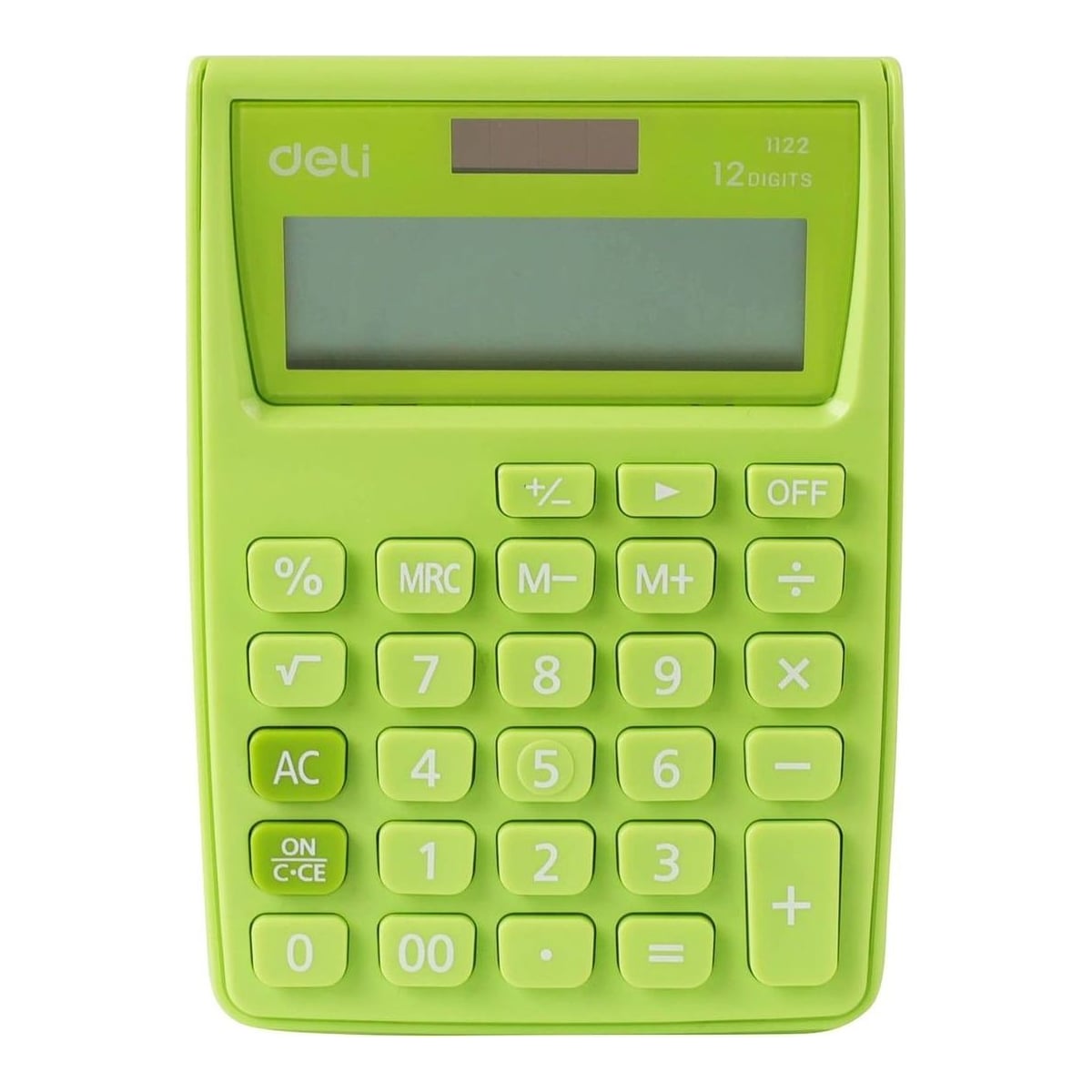 Calculator Buzunar 12DIG Alb-verde 1122 Deli