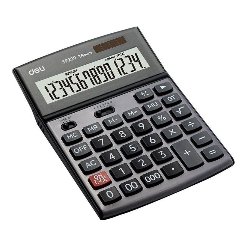 Calculator Birou 14DIG Metal 39229 Deli