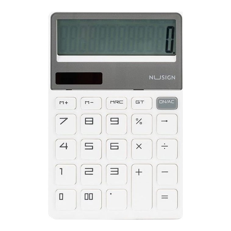 Calculator Birou 12 Dig Alb Nusign Deli