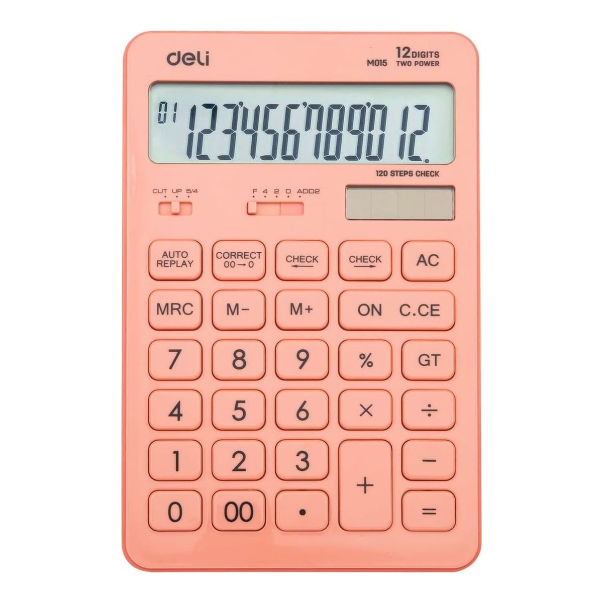Calculator Birou 12DIG 1541 Roz Pastel Deli