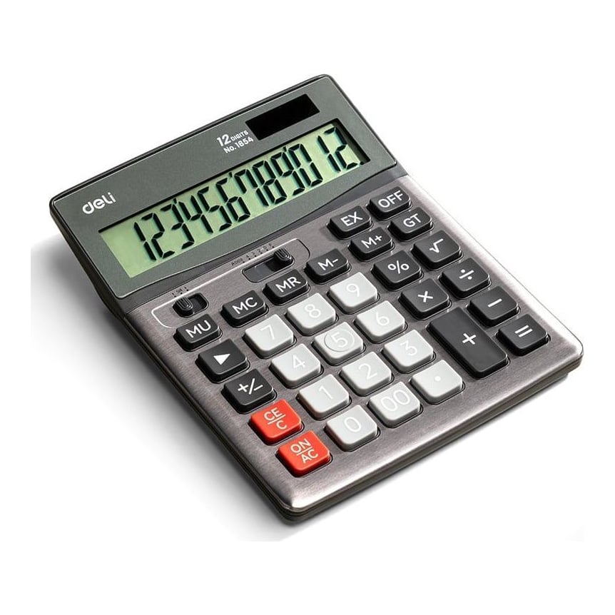 Calculator Birou 12DIG Metal 1654 Deli