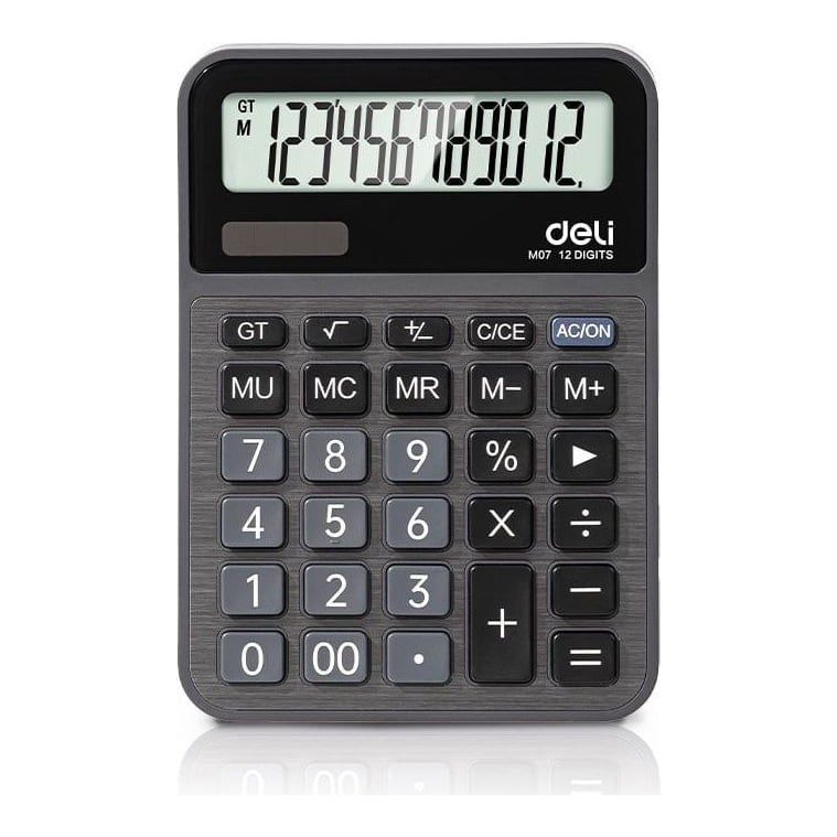 Calculator Birou 12DIG Metal M07 Deli