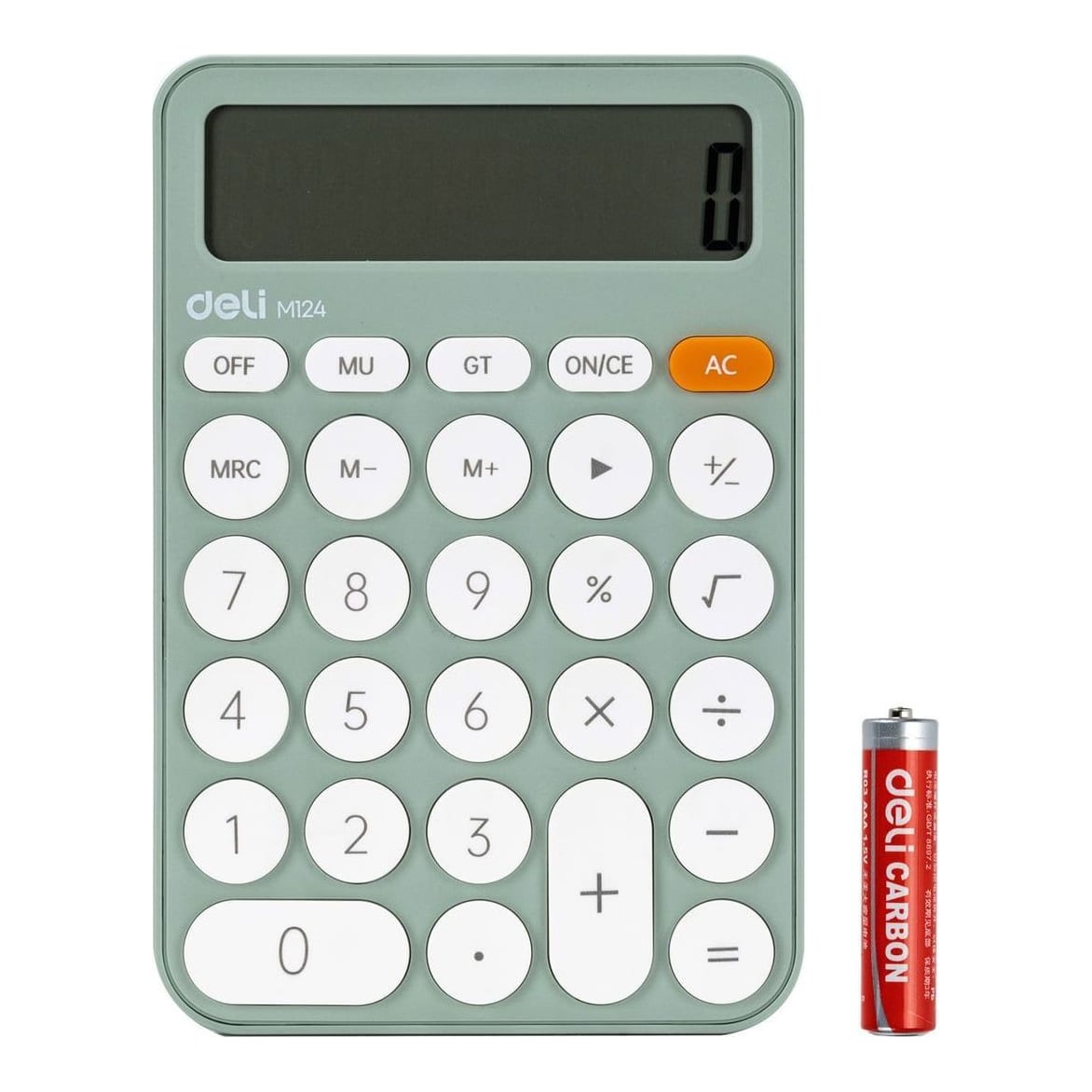 Calculator Birou 12DIG Plastic Fashion EM124 Vernil Deli