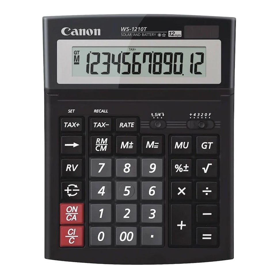 Calculator Birou 12DIG WS1210T 198X150MM Canon