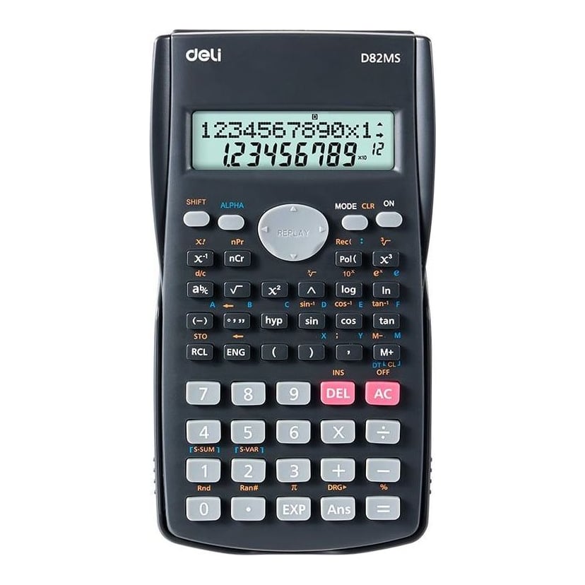 Calculator Stiintific 12DIG 240F 82MS Deli