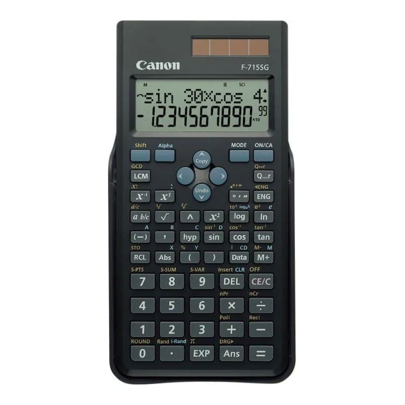 Calculator Stiintific 16DIG F715SGBK 250F Canon