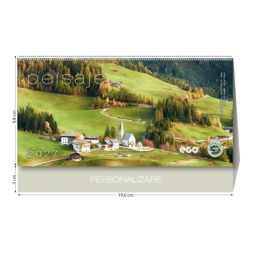 Calendar Birou Peisaje 13 File Ego