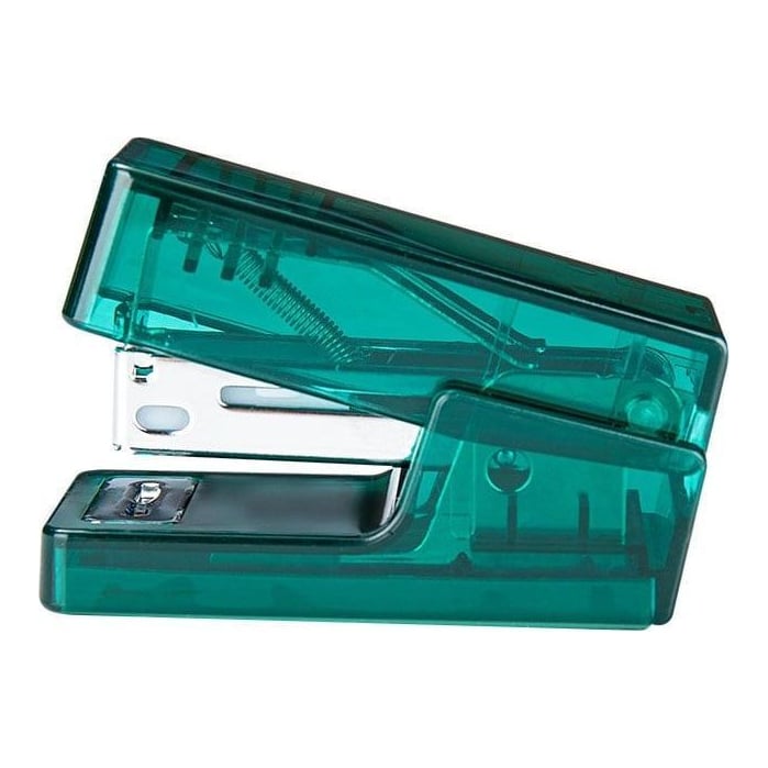 Capsator 12 Coli 24/6 Mini Verde Transparent Nusign Deli