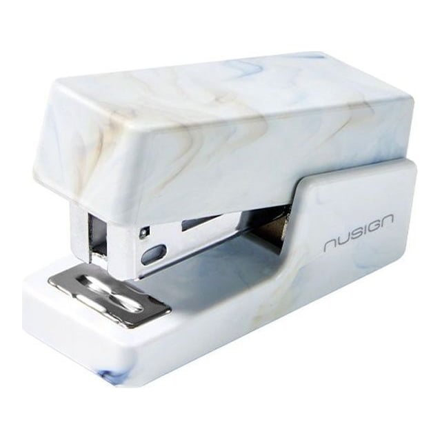 Capsator 12 Coli 24/6 Mini Alb Marmorat Nusign Deli