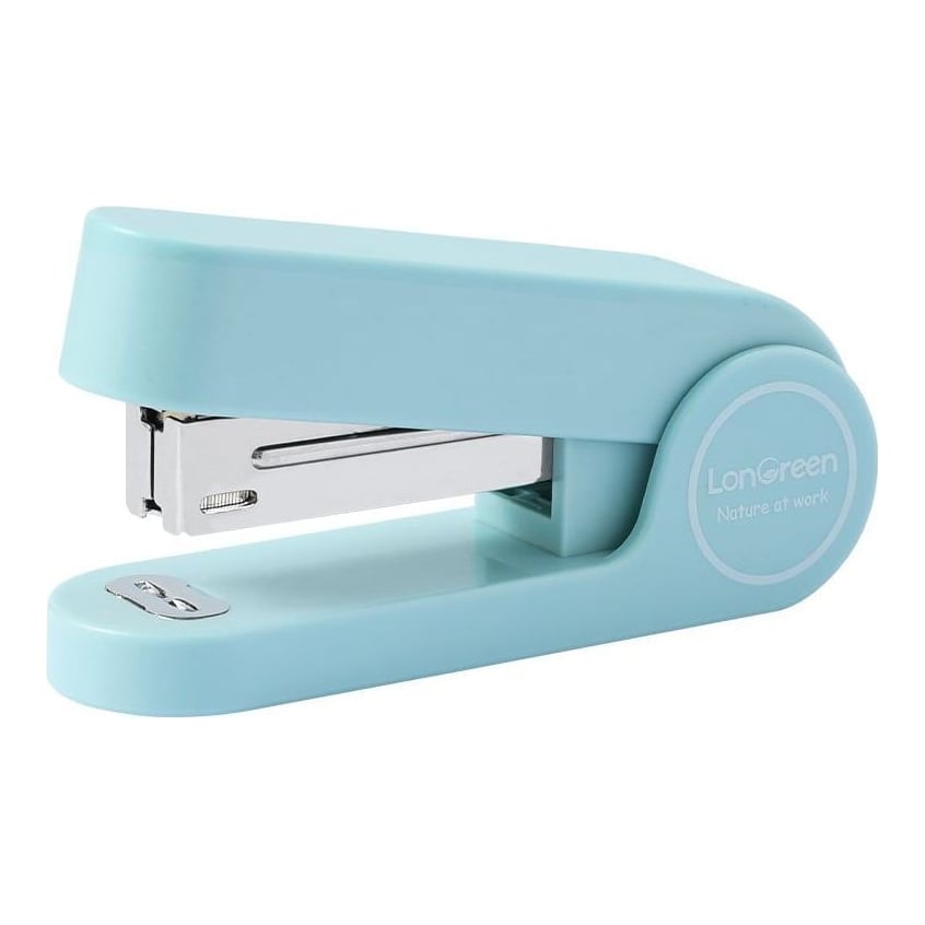 Capsator 25 Coli 24/6 Bleu Longreen Plastic Reciclat Deli