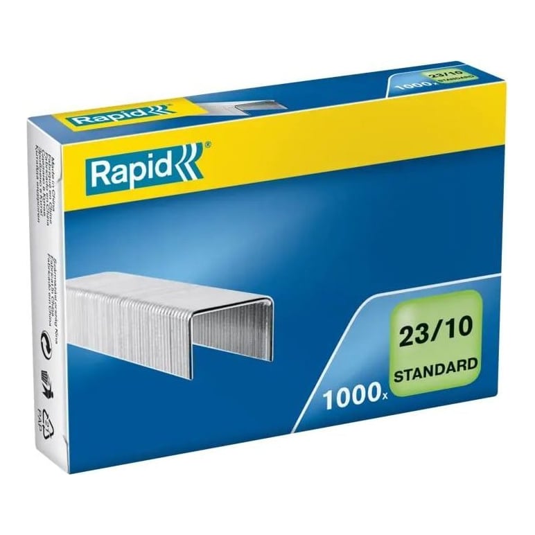 Capse 23/10 40-70 Coli 1000/Cut Standard Rapid