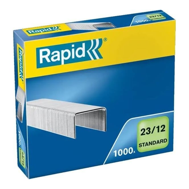 Capse 23/12 60-90 Coli 1000/Cut Standard Rapid