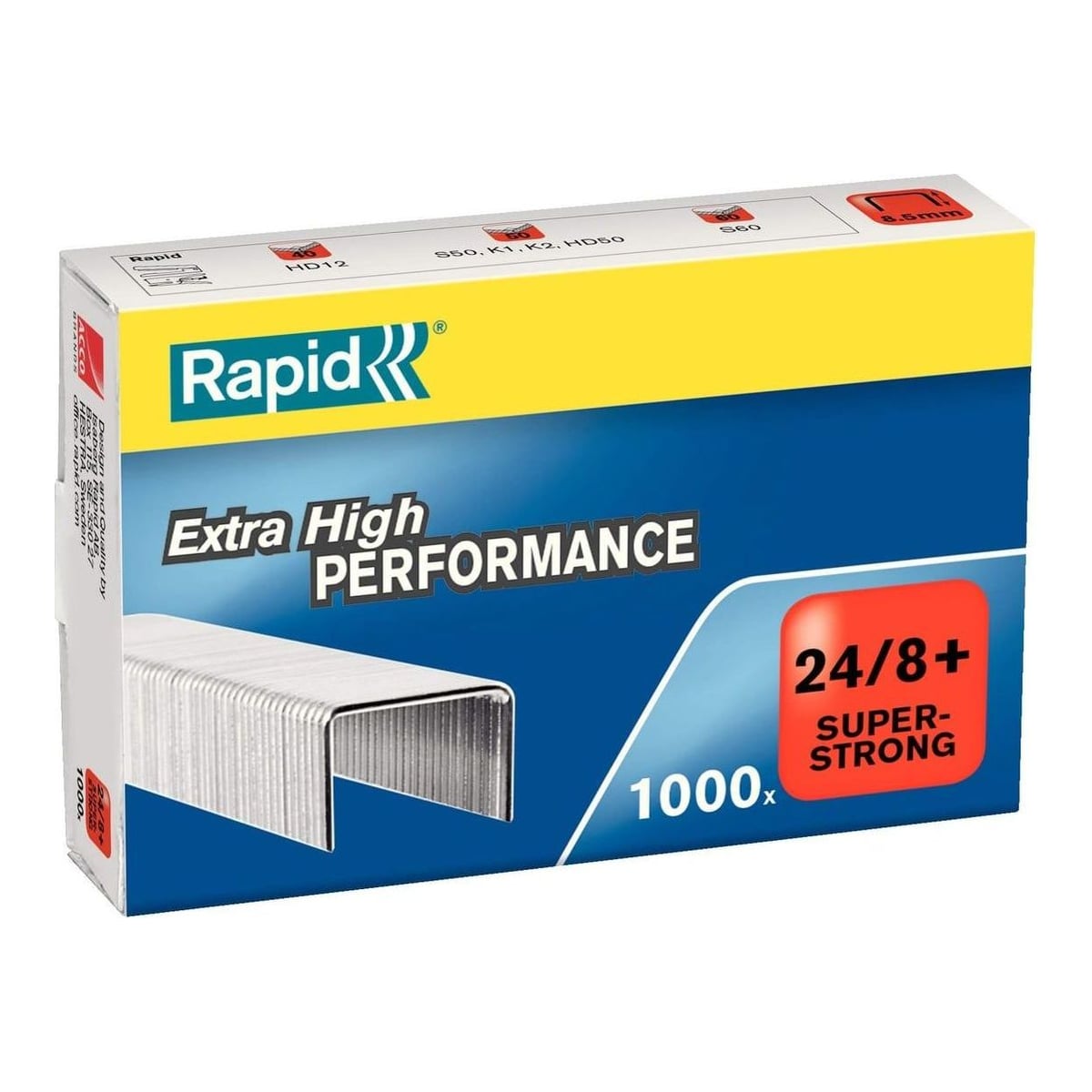 Capse 24/8+ 50 Coli 1000/Cut Superstrong Rapid
