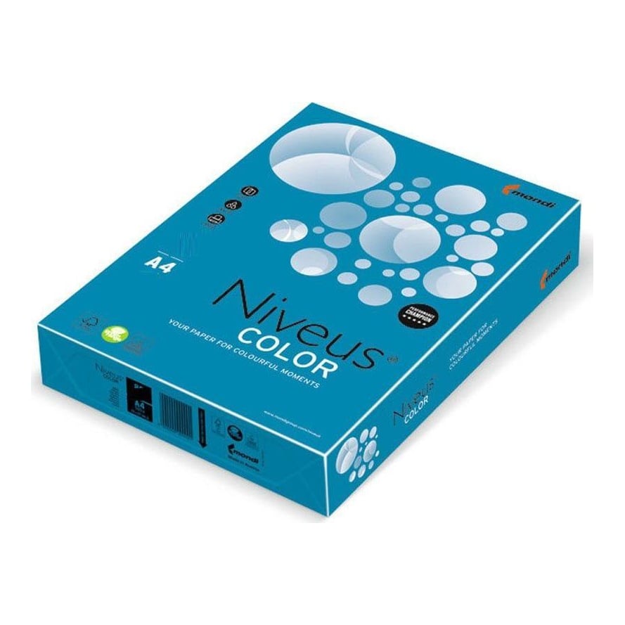 Carton Copiator A4 Albastru Intens 160G 250/Top DB49 Niveus