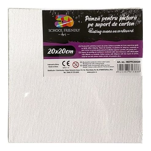 Carton Panzat 3 Mm 20 X 20 Cm Sf Art Pigna