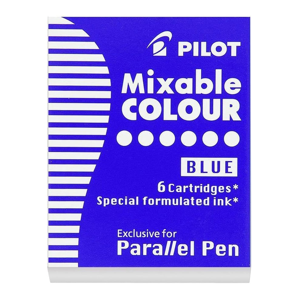Cartuse Cerneala 6/Set Parallel Pen Albastra Pilot