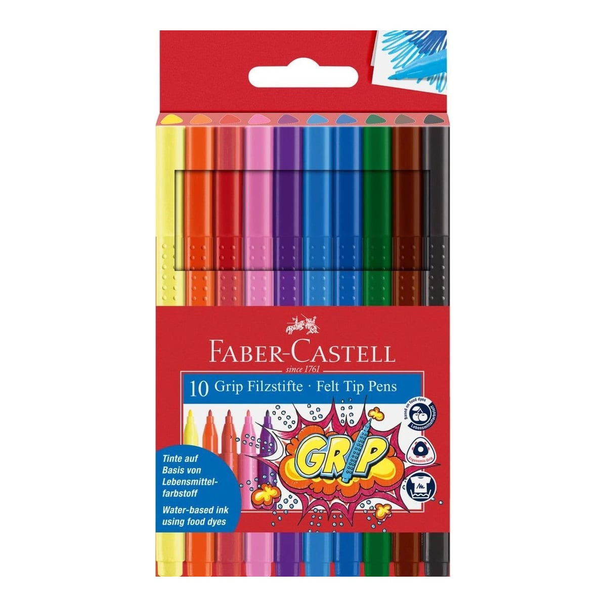 Carioca 10 Culori Grip Faber-castell