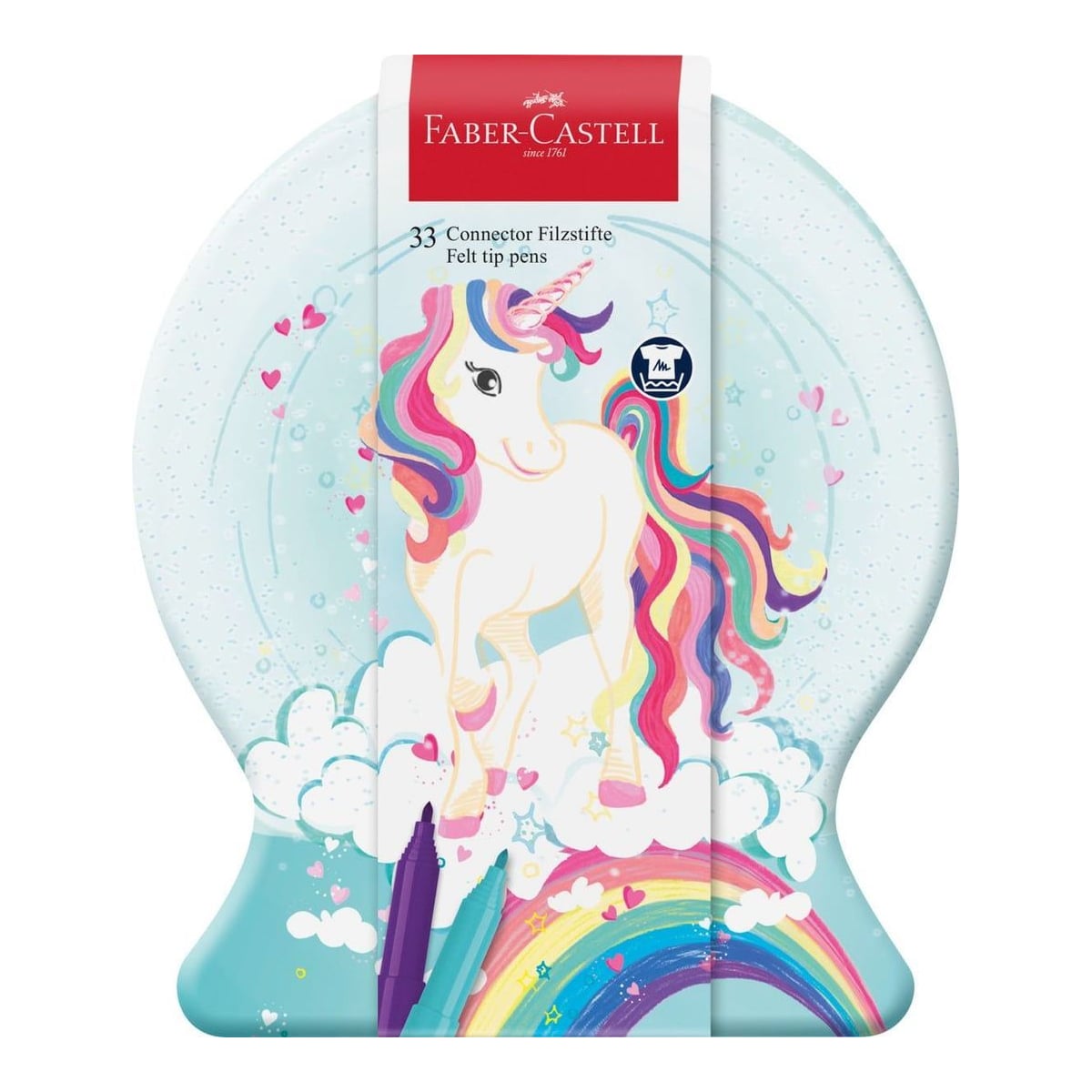 Carioca 33 Culori Unicorni 2023 Connector Faber-castell