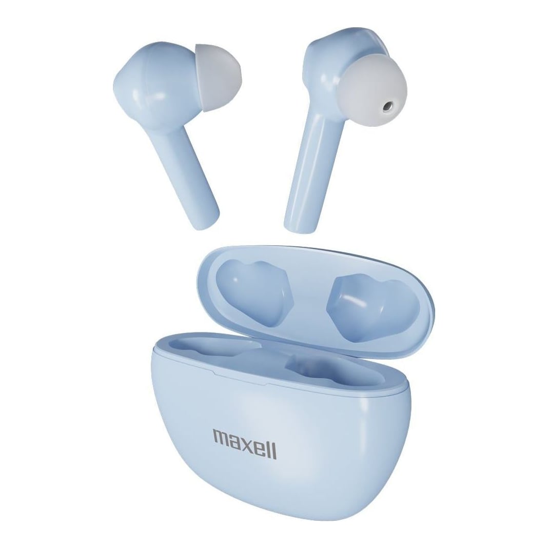 Casti Fara Fir Bluetooth TWS Dynamic+ Tip Earbuds Bleu Maxell