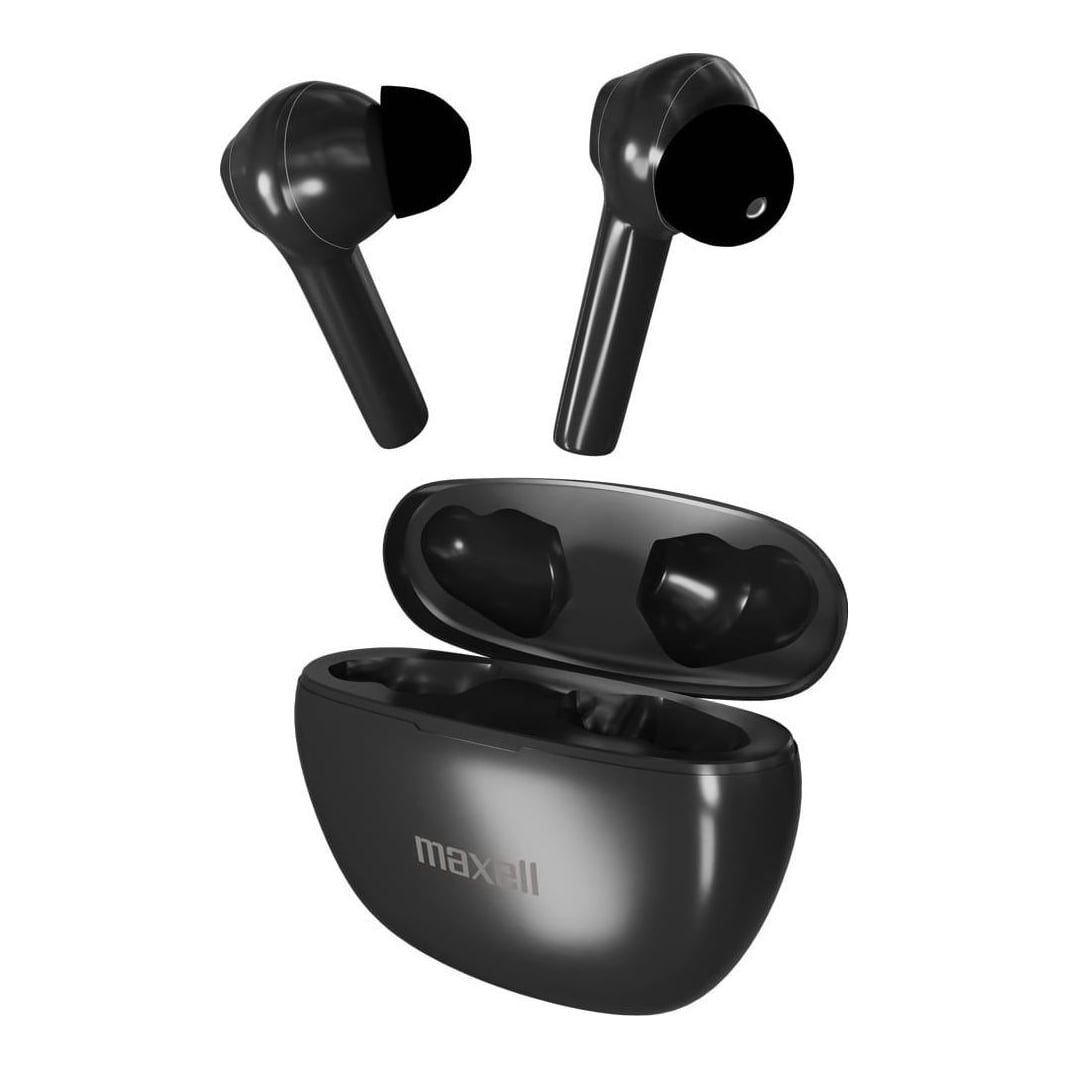 Casti Fara Fir Bluetooth TWS Dynamic+ Tip Earbuds Negre Maxell