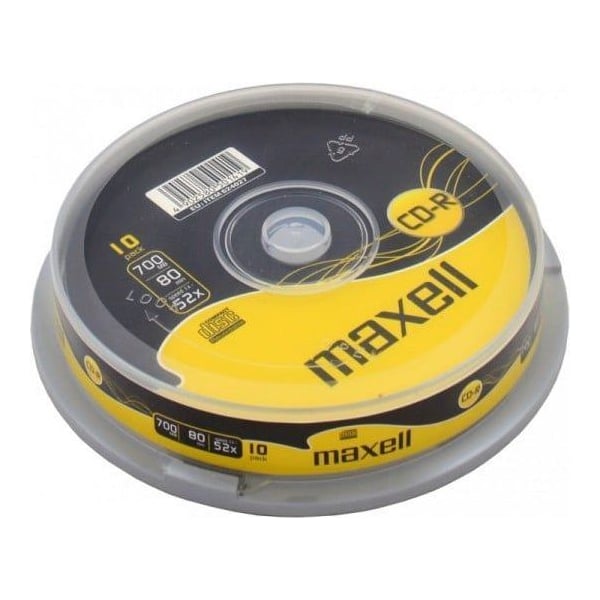 Cd-r 10/Set 700 MB 52X Cake BOX Maxell