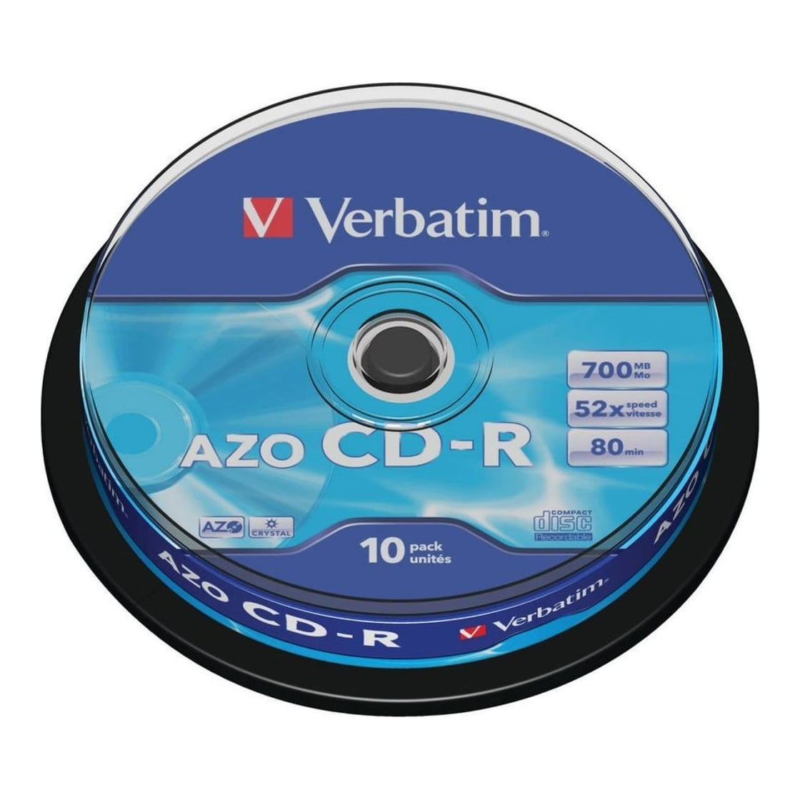 Cd-r 10/Set Verbatim 700 MB 52X Ep 43437