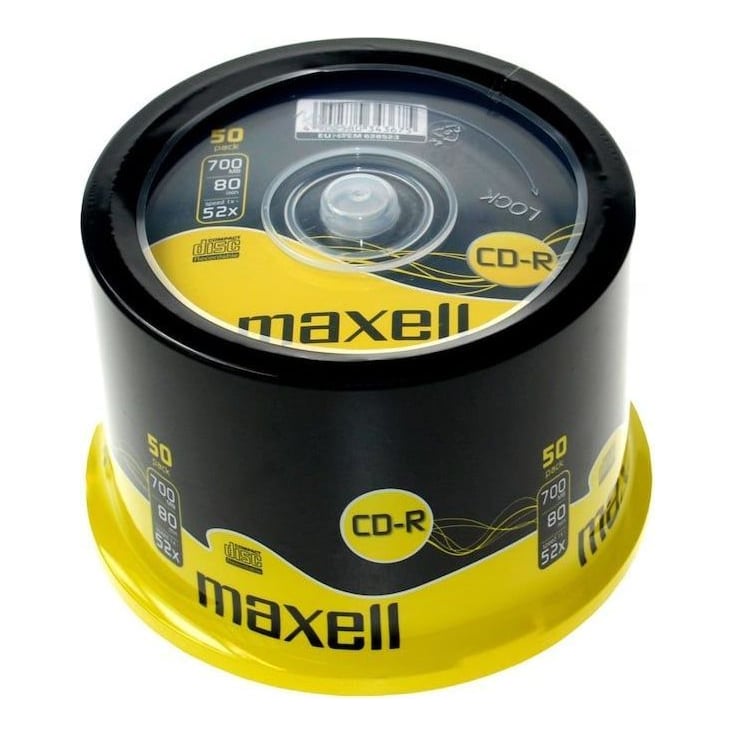 Cd-r 50/Set 700 MB 52X Cake BOX Maxell