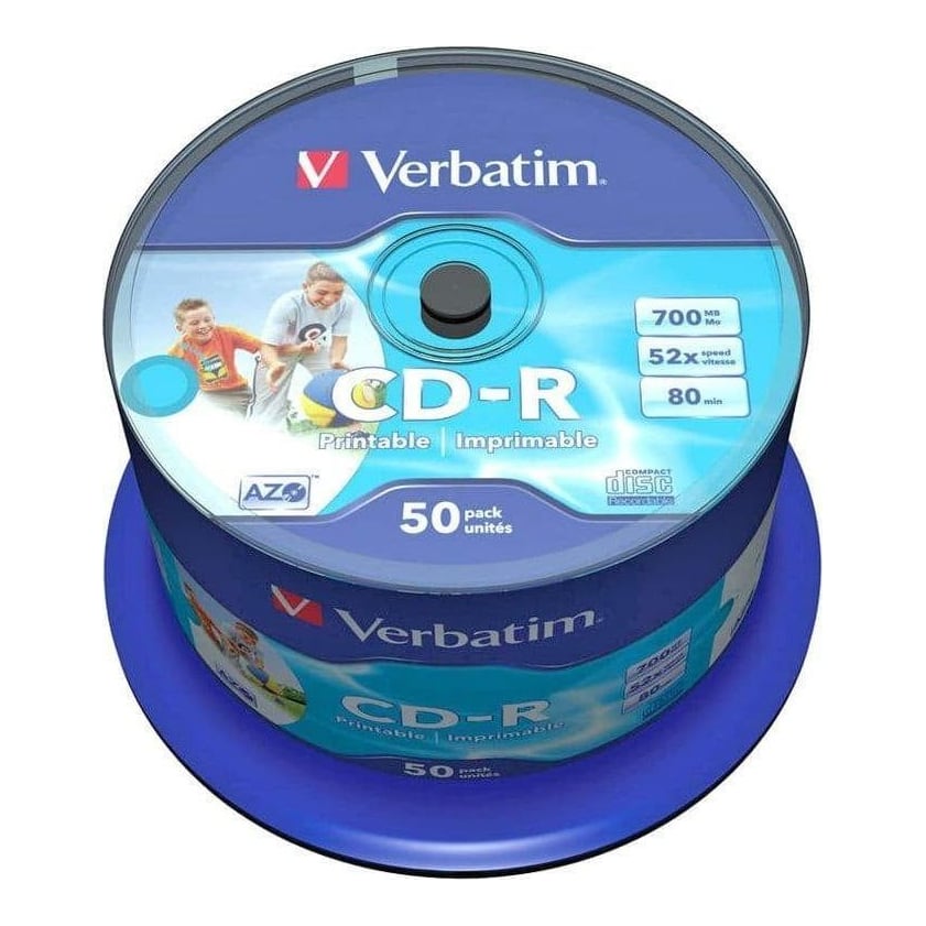 Cd-r Printabil 50/Set Verbatim 700 MB 52X 43438