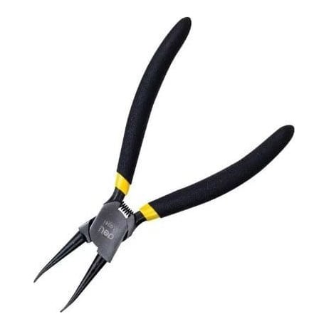 Cleste Cu Varf Subtire Pt Precizie 7 Inch Negru DL0341 Deli