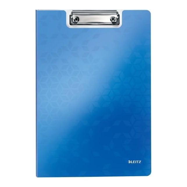 Clipboard Dublu Albastru Metalizat Wow Leitz