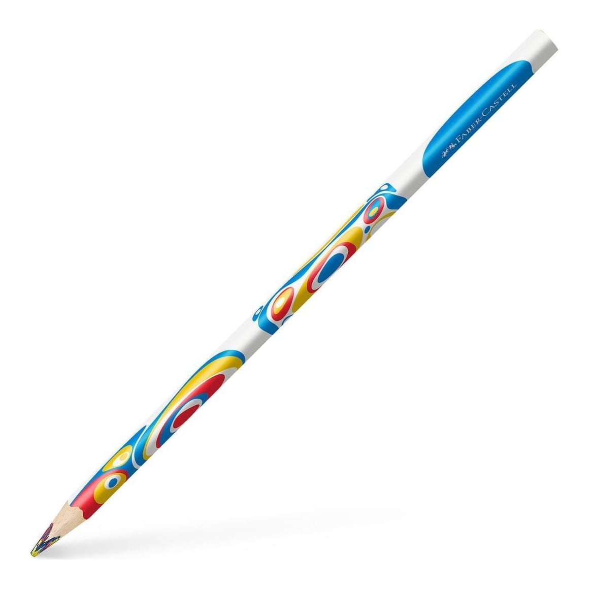 Creion Colorat Multicolor Rosu-galben-albastru Faber-castell