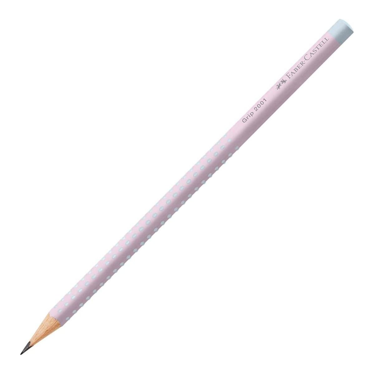 Creion Grafit B Grip 2001 Flow Roz-bleu Faber-castell