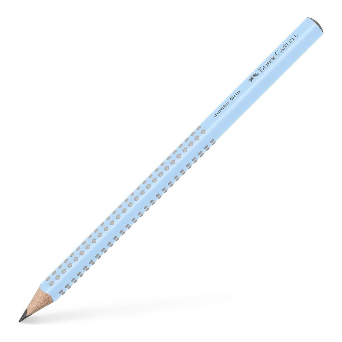 Creion Grafit B Jumbo Grip Bleu Sky Faber-castell