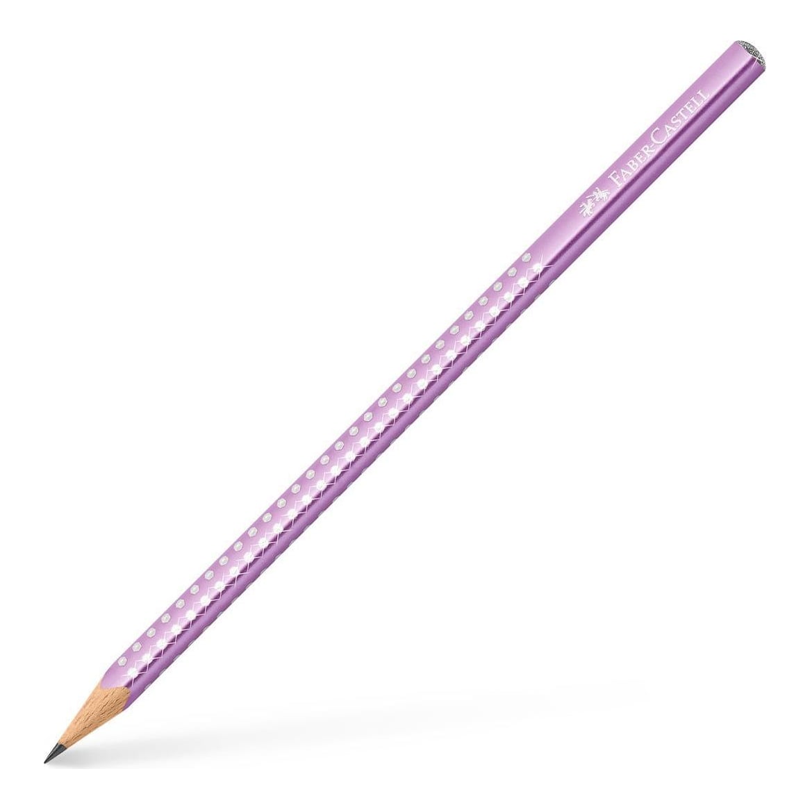 Creion Grafit B Sparkle Violet Metalizat 2023 Faber-castell