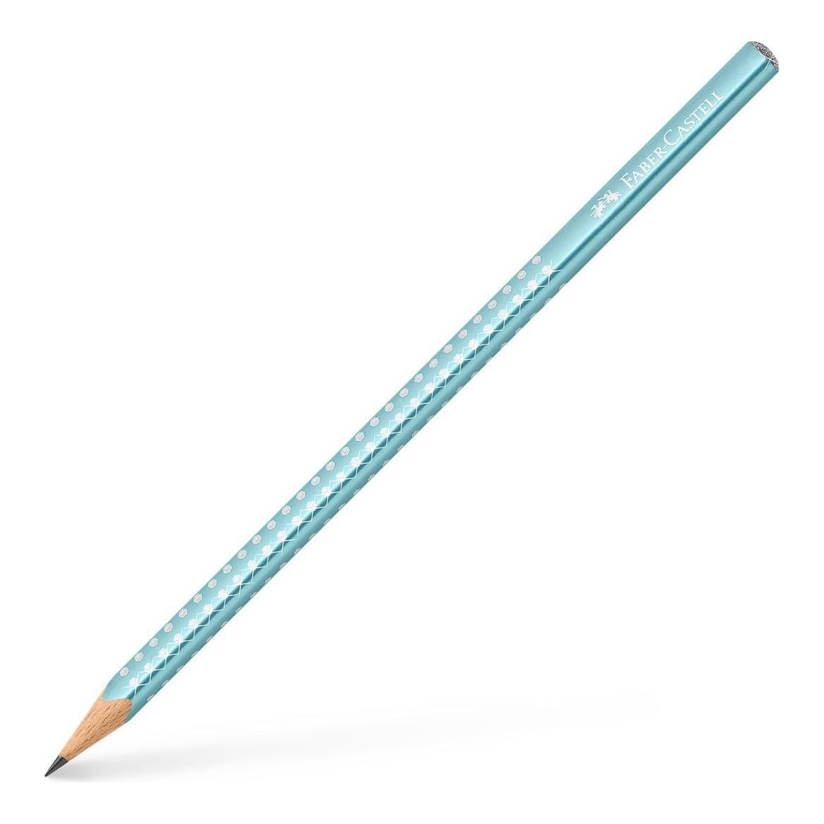 Creion Grafit B Sparkle Bleu Ocean Metalizat 2023 Faber-castell