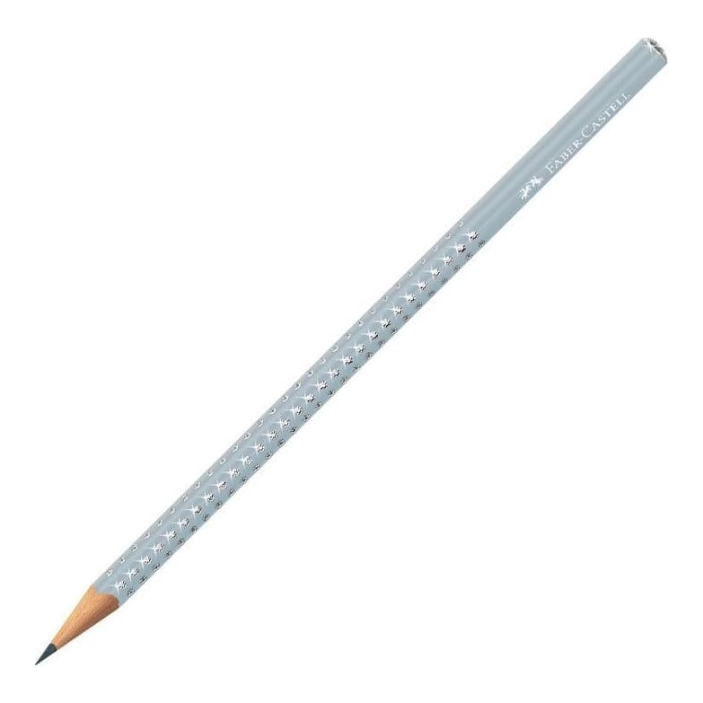 Creion Grafit B Sparkle Gri Icy 2026 Faber-castell