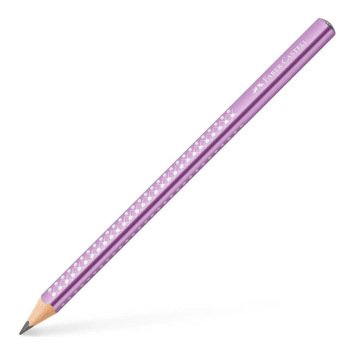 Creion Grafit B Sparkle Jumbo Violet 2023 Faber-castell