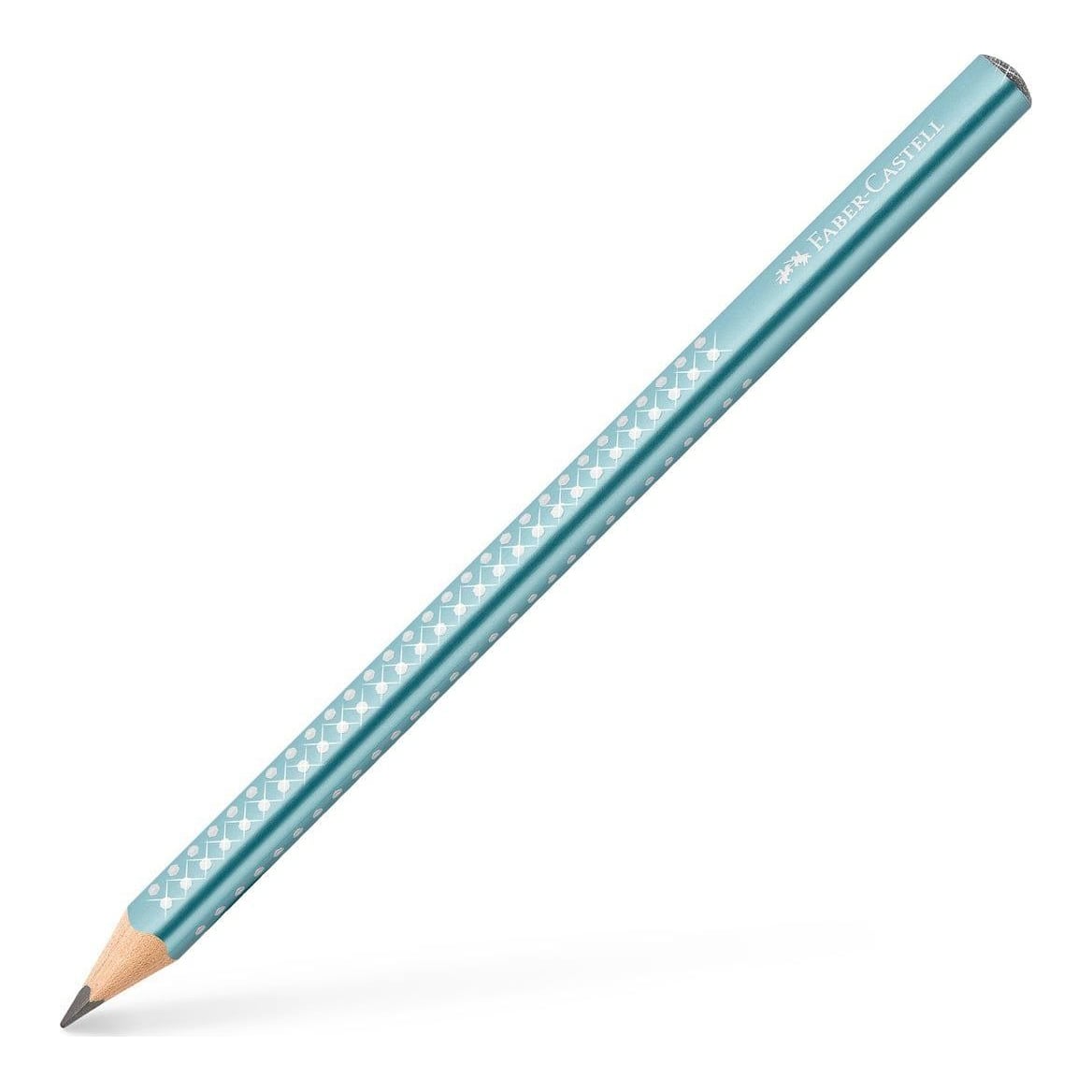 Creion Grafit B Sparkle Jumbo Bleu Ocean 2023 Faber-castell