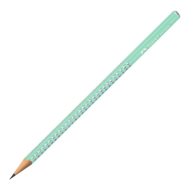 Creion Grafit B Sparkle Menta 2026 Faber-castell