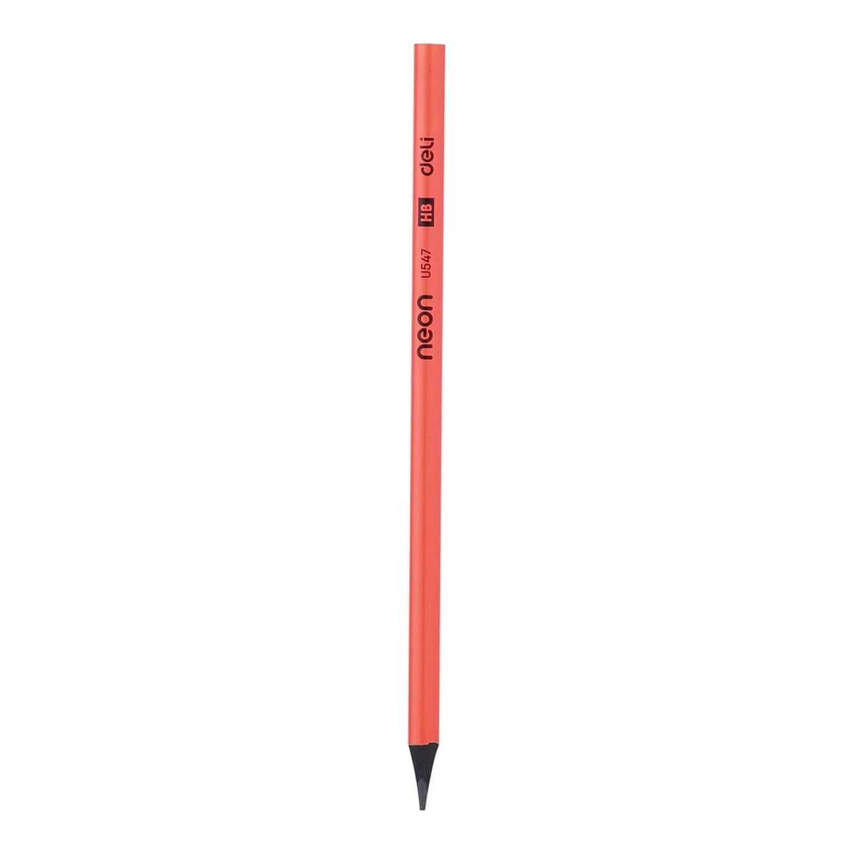 Creion Grafit Fara Lemn Hb Neon Deli