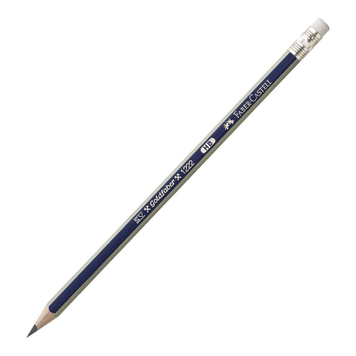 Creion Grafit Hb Cu Guma Goldfaber 1221 Faber-castell