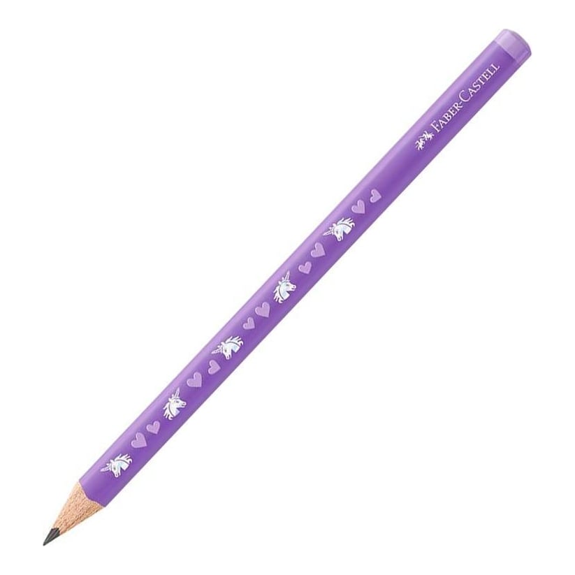Creion Grafit Hb Jumbo Unicorni Faber-castell