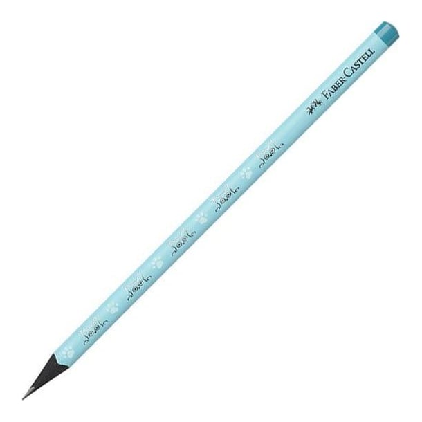 Creion Grafit Lemn Negru Pisici Faber-castell