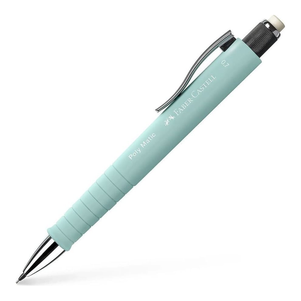 Creion Mecanic 0.7MM Poly Matic Bleu Caraibe Faber-castell